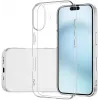 Coque arrière en silicone Phonesta Ultra-Thin pour Apple iPhone 16 Plus - Transparent