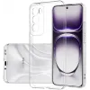 Coque arrière en silicone Phonesta Ultra-Thin pour Oppo Reno12 - Transparent