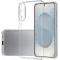 Coque arrière en silicone Phonesta Ultra-Thin pour Samsung Galaxy S25 Edge - Transparent