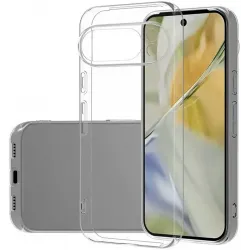 Coque arrière en silicone Phonesta Ultra-Thin pour Google Pixel 10 Pro - Transparent