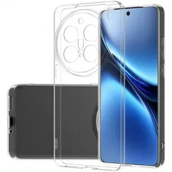 Coque arrière en silicone Phonesta Ultra-Thin pour Vivo X200 Pro - Transparent