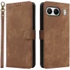 Coque portefeuille Phonesta Vintage Skin pour OnePlus Nord 4 - Marron
