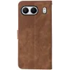 Coque portefeuille Phonesta Vintage Skin pour OnePlus Nord 4 - Marron 7