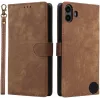 Coque portefeuille Phonesta Vintage Skin pour Nothing CMF Phone 1 - Marron