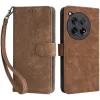 Coque portefeuille Phonesta Vintage Skin pour OnePlus 12R - Marron