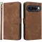 Coque portefeuille Phonesta Vintage Skin pour Google Pixel 9 Pro XL - Marron