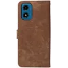 Coque portefeuille Phonesta Vintage Skin pour Motorola Moto G04 / G04s / G24 / G24 Power / E14 - Marron 7