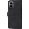Coque portefeuille Phonesta Vintage Skin pour Motorola Moto G45 / Moto G34 - Noir 7
