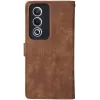 Coque portefeuille Phonesta Vintage Skin pour Oppo A80 - Marron 8