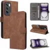 Coque portefeuille Phonesta Vintage Skin pour Oppo Reno12 - Marron 6