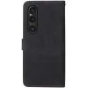 Coque portefeuille Phonesta Vintage Skin pour Sony Xperia 1 VI - Noir 7