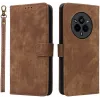 Coque portefeuille Phonesta Vintage Skin pour Realme 14 Pro - Marron