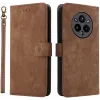 Coque portefeuille Phonesta Vintage Skin pour Realme 14 Pro Plus - Marron 0
