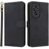 Coque portefeuille Phonesta Vintage Skin pour HONOR 200 - Noir