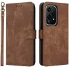 Coque portefeuille Phonesta Vintage Skin pour HONOR 200 Lite - Marron