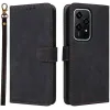 Coque portefeuille Phonesta Vintage Skin pour HONOR 200 Lite - Noir