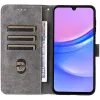 Coque portefeuille Phonesta Vintage Skin pour Samsung Galaxy A16 - Noir 1