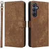 Coque portefeuille Phonesta Vintage Skin pour Samsung Galaxy A26 - Marron 0