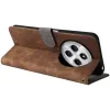 Coque portefeuille Phonesta Vintage Skin pour Xiaomi Redmi 14C / Xiaomi Poco C75 - Marron 3