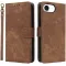 Coque portefeuille Phonesta Vintage Skin pour Apple iPhone 17e/16e - Marron