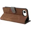 Coque portefeuille Phonesta Vintage Skin pour Apple iPhone 17e/16e - Marron 4