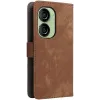 Coque portefeuille Phonesta Vintage Skin pour Asus Zenfone 10 - Marron 7