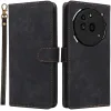 Coque portefeuille Phonesta Vintage Skin pour Nothing Phone (3a) Pro - Noir