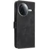 Coque portefeuille Phonesta Vintage Skin pour Xiaomi Poco F7 Pro/F7 Ultra - Noir 8