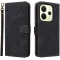 Coque portefeuille Phonesta Vintage Skin pour Xiaomi Redmi Note 14 4G 163.2mm - Noir