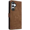 Coque portefeuille Phonesta Vintage Skin pour Samsung Galaxy A36 - Marron 8