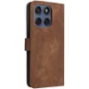 Coque portefeuille Phonesta Vintage Skin pour Motorola Edge 60 / Edge 60 Fusion - Marron 8