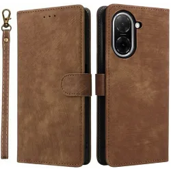 Coque portefeuille Phonesta Vintage Skin pour Xiaomi Redmi A5 171.7mm - Marron