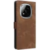 Coque portefeuille Phonesta Vintage Skin pour Xiaomi Redmi Note 14 Pro 4G - Marron 7