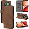 Coque portefeuille Phonesta Vintage Skin pour Oppo Reno12 F/Reno12 FS - Marron 6