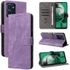 Coque portefeuille Phonesta Vintage Skin pour HMD Pulse/Pulse Plus/Pulse Pro - Violet 5