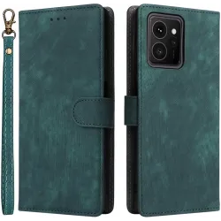 Coque portefeuille Phonesta Vintage Skin pour HMD Skyline - Vert