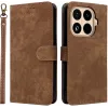 Coque portefeuille Phonesta Vintage Skin pour Xiaomi 15T Pro - Marron