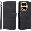 Coque portefeuille Phonesta Vintage Skin pour Xiaomi 15T Pro - Noir