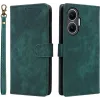 Coque portefeuille Phonesta Vintage Skin pour Xiaomi Poco F7 - Vert