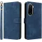 Coque portefeuille Phonesta Vintage Skin pour Xiaomi Poco M7 - Bleu