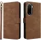 Coque portefeuille Phonesta Vintage Skin pour Xiaomi Poco M7 - Marron