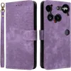 Coque portefeuille Phonesta Vintage Skin pour Nothing Phone (3) - Violet