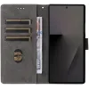 Coque portefeuille Phonesta Vintage Skin pour Samsung Galaxy Z Fold 7 - Noir 3