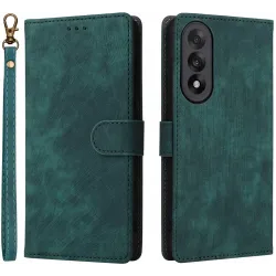 Coque portefeuille Phonesta Vintage Skin pour OnePlus Nord 5 - Vert