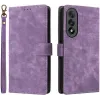Coque portefeuille Phonesta Vintage Skin pour OnePlus Nord 5 - Violet