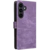 Coque portefeuille Phonesta Vintage Skin pour Samsung Galaxy S25 FE - Violet 8
