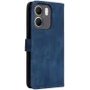 Coque portefeuille Phonesta Vintage Skin pour Oppo A5x - Bleu 7