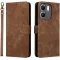 Coque portefeuille Phonesta Vintage Skin pour Oppo A5x - Marron