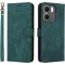 Coque portefeuille Phonesta Vintage Skin pour Oppo A5x - Vert