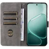 Coque portefeuille Phonesta Vintage Skin pour Oppo A6 Pro - Noir 1